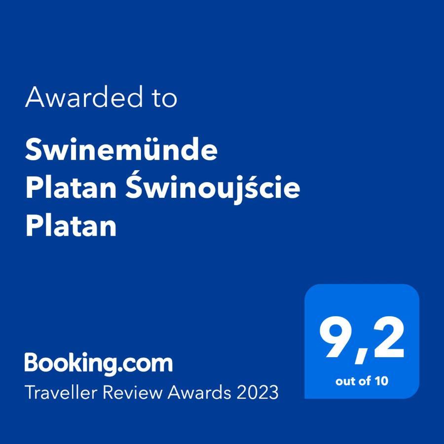 Swinemuende Platan Swinoujscie Platan Lejlighed Eksteriør billede